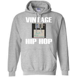 VINTAGE HIP HOP FLOPPY DISK Pullover Hoodie 8 oz.