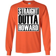 STRAIGHT OUTTA HOWARD Long sleeve T-Shirt