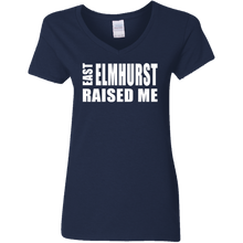 East Elmhurst Raised ME Ladies' 5.3 oz. V-Neck T-Shirt