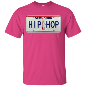 NEW YORK HIP HOP LICENSE PLATE VINTAGE T-Shirt