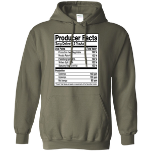 PRODUCER FACTS Pullover Hoodie 8 oz.