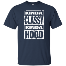 KINDA CLASSY KINDA HOOD (distressed) T-Shirt
