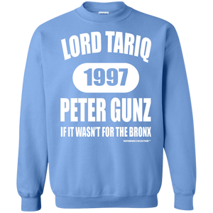 LORD TARIQ PETER GUNZ "IF IT WASN'T FOR THE BRONX" (Rapamania Collection) Hoodie 8 oz.