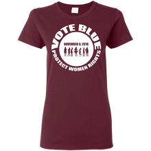 VOTE BLUE Ladies' 5.3 oz. T-Shirt