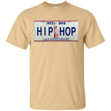 45th HIP HOP ANNIVERSARY LICENSE PLATE(Rapamania Collection) T-Shirt