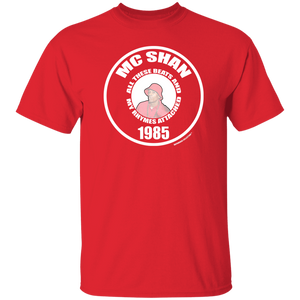 MC SHAN  “All These beats and rhymes attached (Rapamania Collection)  T-Shirt
