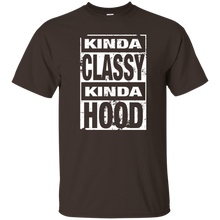 KINDA CLASSY KINDA HOOD (distressed) T-Shirt