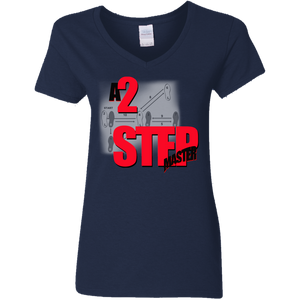 A 2 STEP MASTER V-Neck T-Shirt