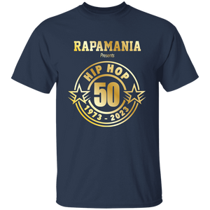 Rapamania Presents Hip Hop 50 (1973-2023) T-Shirt