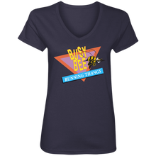 CHIEF  ROCKER BUSY BEE RUNNING THANGS (Busy Bee Collection) Ladies' V-Neck T-Shirt