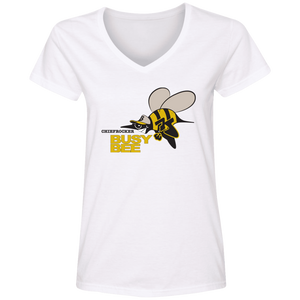 CHIEF ROCKER BUSY BEE (Busy Bee Collection) Ladies' V-Neck T-Shirt