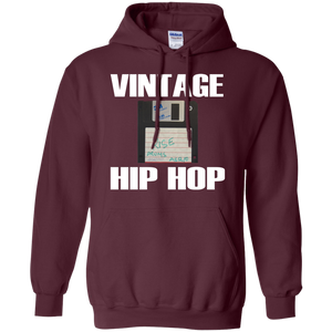 VINTAGE HIP HOP FLOPPY DISK Pullover Hoodie 8 oz.