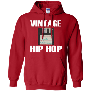 VINTAGE HIP HOP FLOPPY DISK Pullover Hoodie 8 oz.