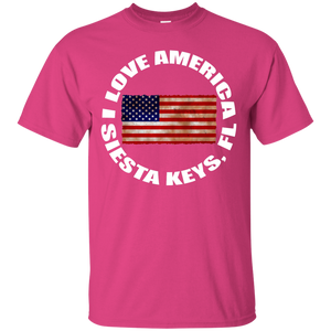 I LOVE AMERICA (SIESTA KEYS, FL) T-Shirt