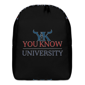 You Kniw University Minimalist Backpack
